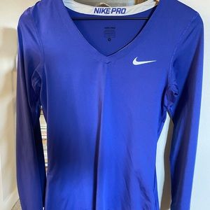 Nike long sleeve workout top